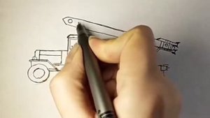 Как Нарисовать боевую машину "КАТЮША"/ПОШАГОВЫЕ УРОКИ РИСОВАНИЯ ДЛЯ НАЧИНАЮЩИХ