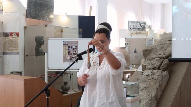 Мастер-класс «Прядение на веретене»