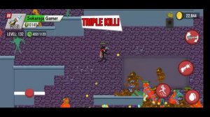 Invade the Zombie Lair !! Stickman vs Zombies!! Chapter 5 Level 131-135