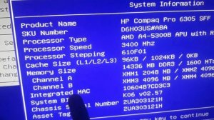 How to check RAM Memory &  System Specs in BIOS  | Free & Easy