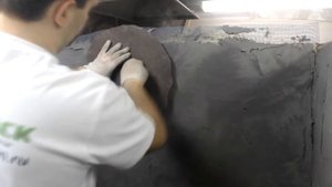 Штукатурка под сланец. Мастер класс.