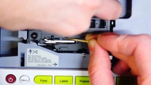 Brother P-Touch cartridge cassette jammed stuck fix