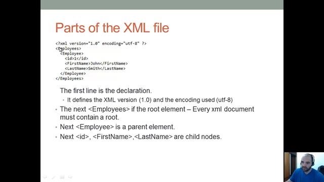 Intro to XML - Theory and Power Point (no demo)