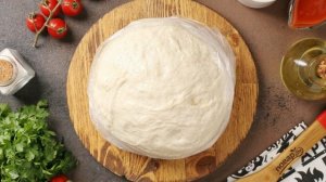 Пицца из дрожжевого теста холодного приготовления