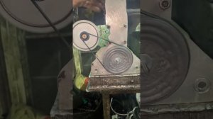 Установка генератора на самодельный паровой двигатель.