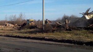 п.Луговской Тугулымский район снос бараков.