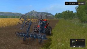 Farming Simulator 2017. Нестеровка. Трактор Беларус МТЗ-2022.3 Культиватор КПС-8.