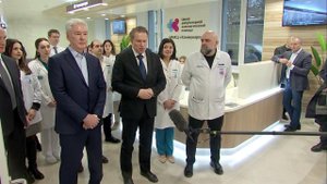 Михаил Мурашко и Сергей Собянин открыли новый онкоцентр на юге столицы