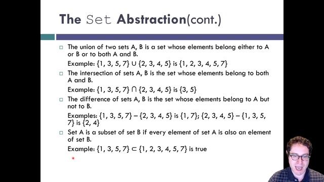 Set Operations смотреть онлайн