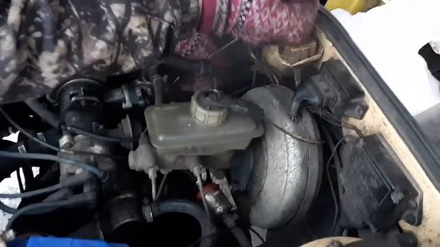 Промываем радиатор печки.Без съема.