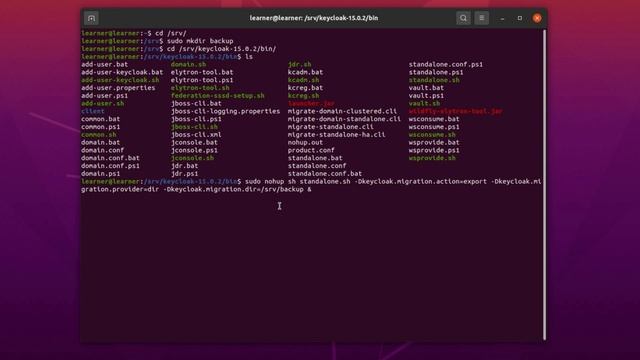 backup of keycloak смотреть онлайн