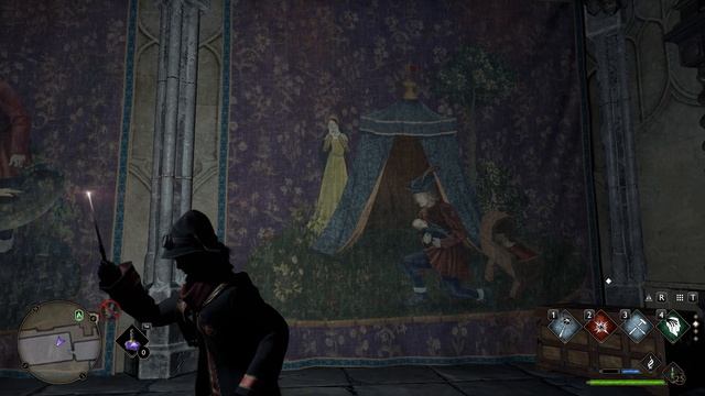 The Werewolf Saga Tapestries (with Secret Lumos Interaction) - Hogwarts Legacy смотреть онлайн