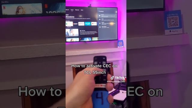 How to activate CEC on TCL Android TV