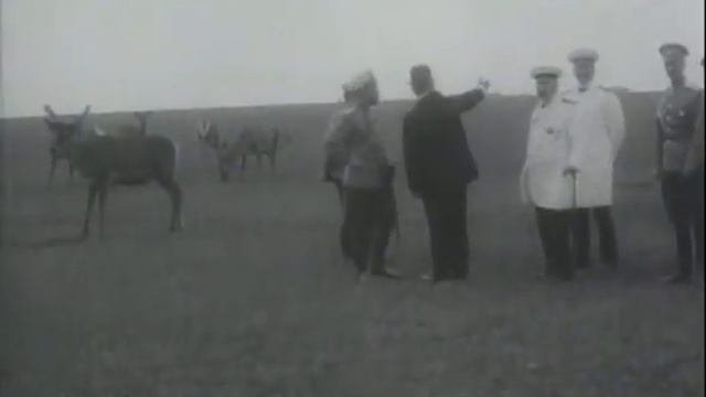 Таврида. Заповедник Аскания-Нова. 1914 год. Визит Николая II в заповедник в апреле 1914 г.