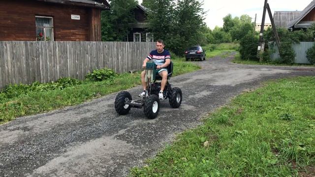 Аккумуляторная Садовая тачка