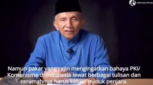 Penjelasan Prof Amin Rais