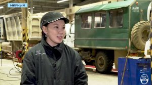 Девушки-автослесари «Алмаздортранса»: Каждый день доказываем коллегам свой профессионализм