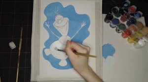 Как Нарисовать Снеговика ОЛАФА/Для Начинающих/Холодное Сердце/HOW TO DRAW SNOWMAN OLAF FROZEN