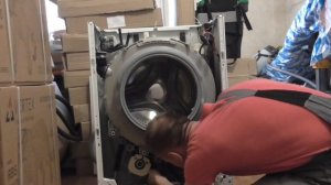 Ремонт стиральной машины Panasonic NA-168VG4 /Repair washing machin Panasonic NA-168VG4.