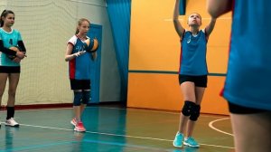 Тренировка по волейболу в спортивной школе Ника, г. Красный Сулин