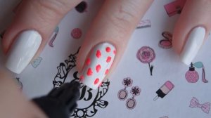 Леопардовый маникюр с бантиком \ Leopard print nailart tutorial