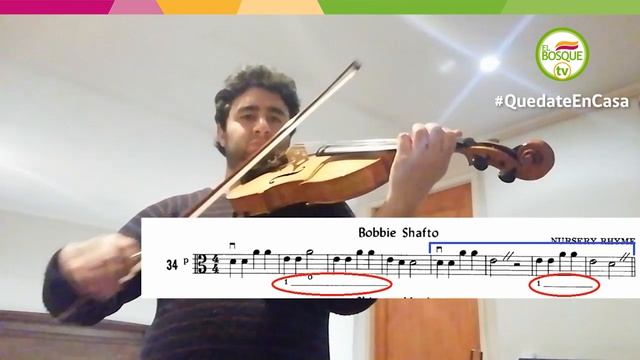 Viola: Clase 8 - Primer dedo en el método String Builder смотреть онлайн