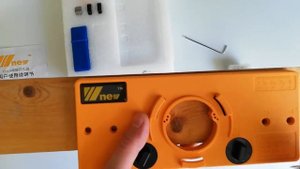 Шаблон для мебельной петли, разметка и установка.