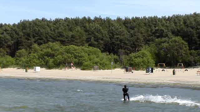 Кайтсерфинг. Пирита. Таллин. 1