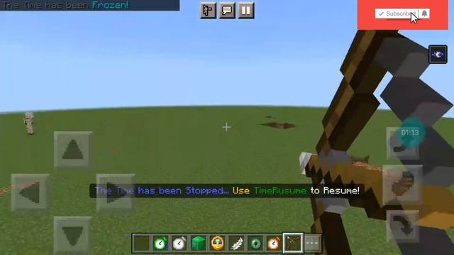 Time stop addon mcpe .time stop addon for minecraft pe 1.20 #minecraft #gaming #mod #addon #mcpe смотреть онлайн