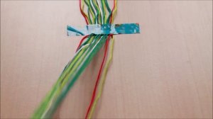 Фенечки косым плетением + как подвязать новую нить