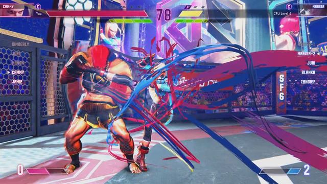 Street Fighter 6 tag team mode.
