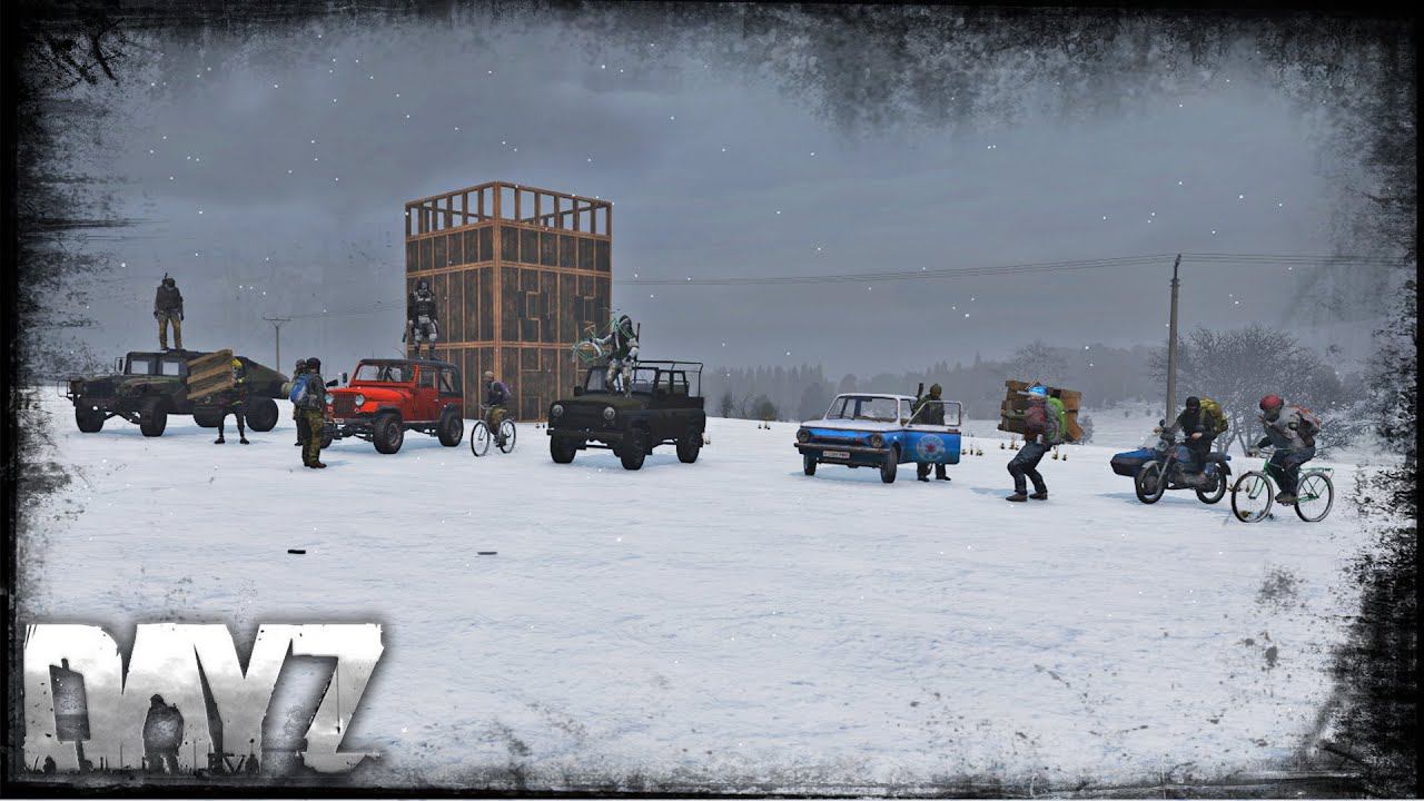 Dayz 2024 PERVAK - ЗИМА, ХОЛОД, ВЫЖИВАНИЕ, 2К