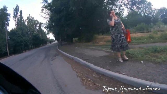 Из Забалки на Микрорайон #намотоцикле / Торецк Донецкая область / лето 2022