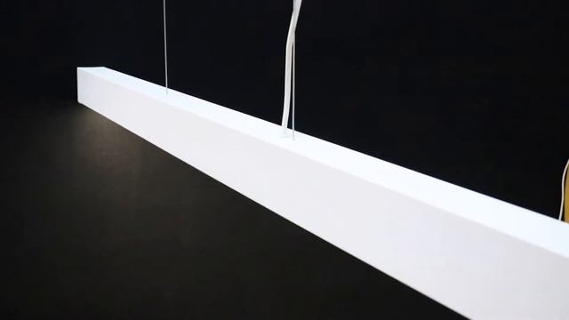 Линейный профильный подвесной светильник 1,2м 42Вт белый 4000K смотреть онлайн
