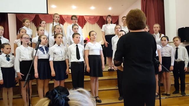 Детская молитва Хор Детской школы искусств г Знаменск, музыкальный руководитель Сущева Елена Григ смотреть онлайн