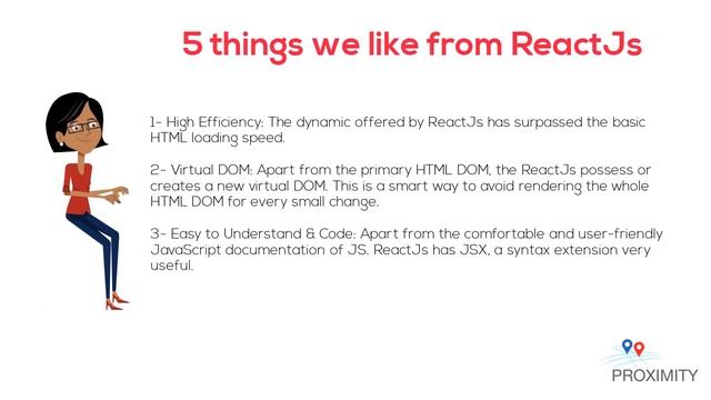 Awesome things with React JS Development By Proximity