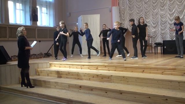 Занятие "Основы актёрского мастерства" с учащимися 3 класса (Шулакова З.Н., ДМШ №3)