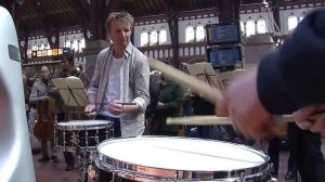 Флэшмоб - исполнение «Болеро» на центральном вокзале Копенгагена, Дания.