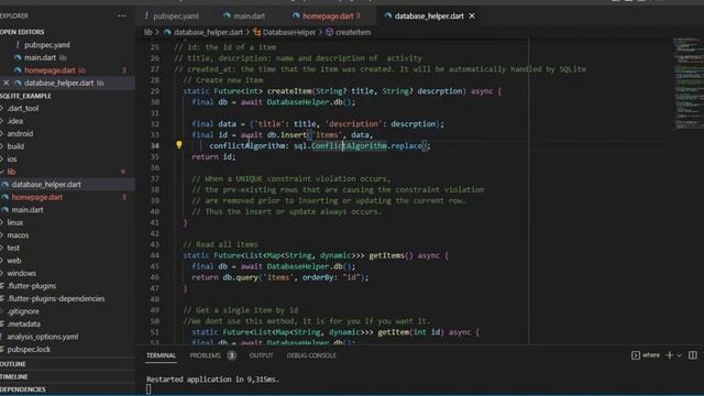 Flutter Tutorial - SQLite in Flutter