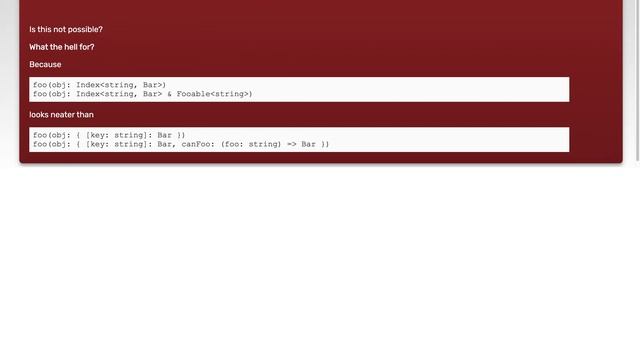 TypeScript - How to represent an index signature as a generic type