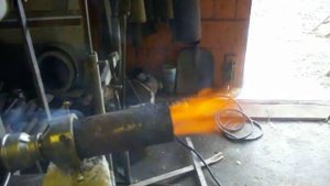 Газ горелка с 17см тонелем без наддува