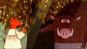 Гора самоцветов Кот и Лиса The cat and the fox Русская сказка
