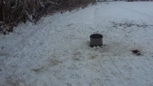 Зимняя содержание бычков.Кормушка для скота.Сеновал