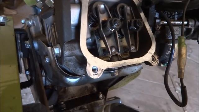 Мотоблок DON 900-3. Регулировка клапанов. Замена масла в двигателе. смотреть онлайн