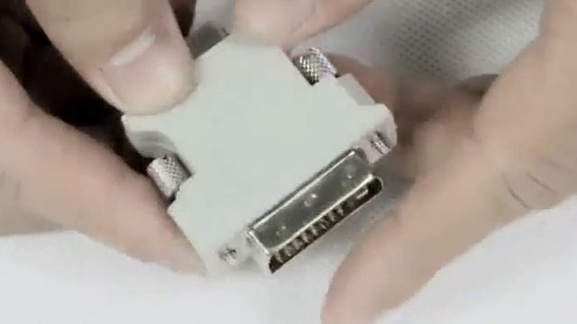 DVI 24+1 Male to VGA Female Converter Adapter смотреть онлайн