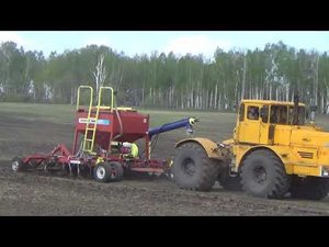 К 701 и Урал-5557. Посевная продолжается.