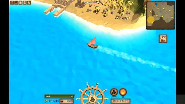 Let's Play Pirates of the Polygon Sea E2: Hunting pirates, saving sailors смотреть онлайн