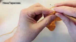 Как связать беретик для зайки Кнопы. Берет крючком.