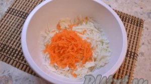 Салат из капусты и моркови с майонезом