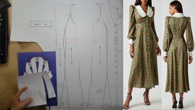 моделируем платье Modelado De Vestido #курсыкройкиишитья  #валерийпрокудиншитьё #diseño.